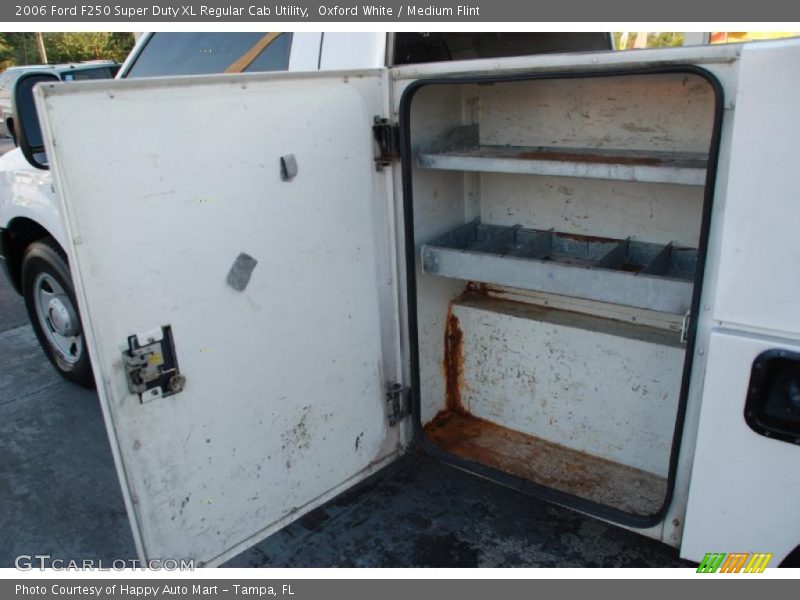 Oxford White / Medium Flint 2006 Ford F250 Super Duty XL Regular Cab Utility
