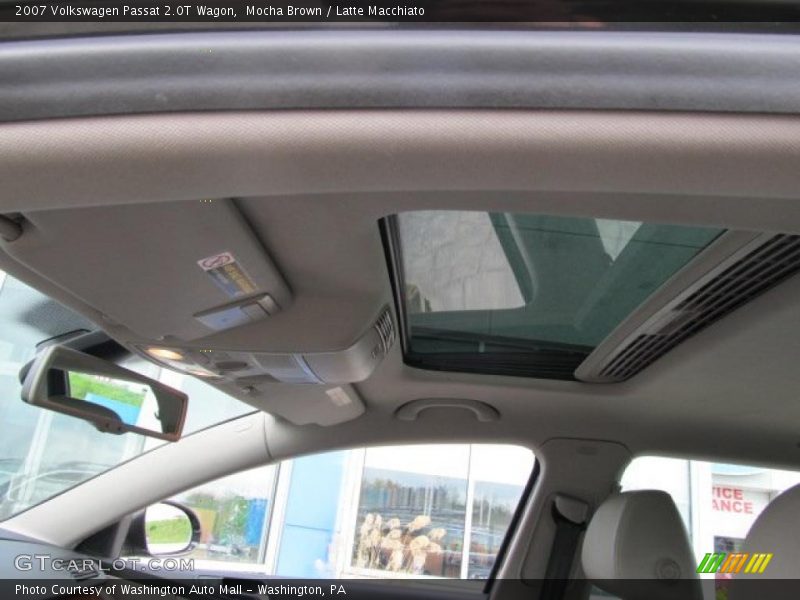 Mocha Brown / Latte Macchiato 2007 Volkswagen Passat 2.0T Wagon