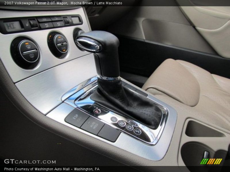  2007 Passat 2.0T Wagon 6 Speed Tiptronic Automatic Shifter