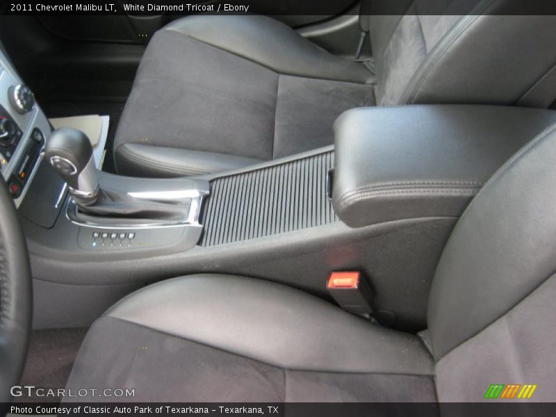 White Diamond Tricoat / Ebony 2011 Chevrolet Malibu LT