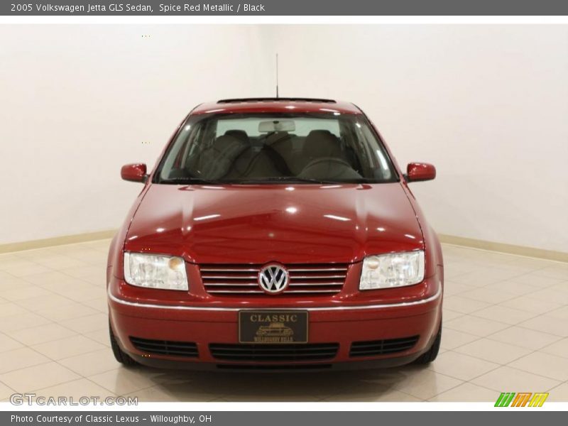Spice Red Metallic / Black 2005 Volkswagen Jetta GLS Sedan