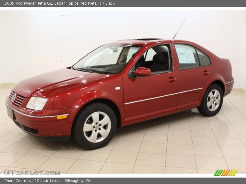Spice Red Metallic / Black 2005 Volkswagen Jetta GLS Sedan