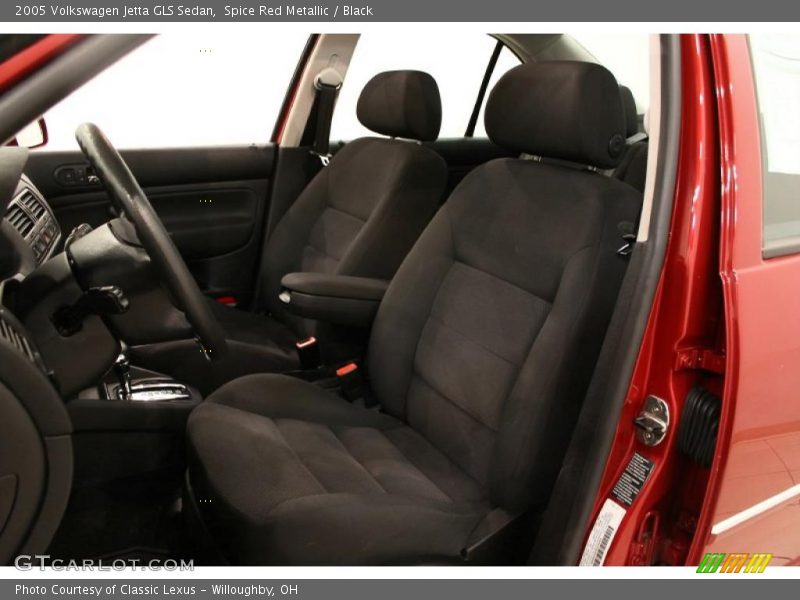 Spice Red Metallic / Black 2005 Volkswagen Jetta GLS Sedan