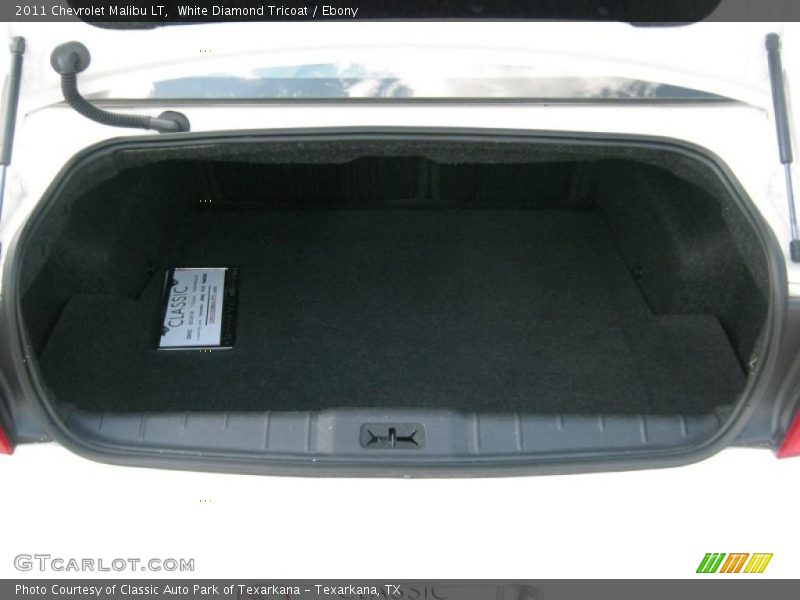 White Diamond Tricoat / Ebony 2011 Chevrolet Malibu LT