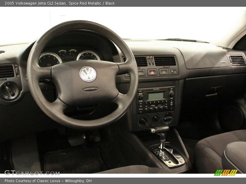 Spice Red Metallic / Black 2005 Volkswagen Jetta GLS Sedan