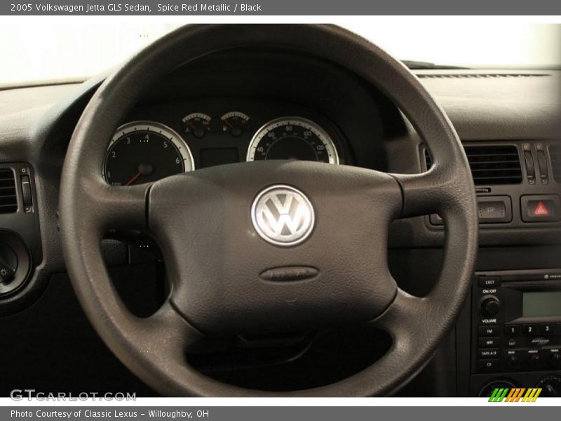 Spice Red Metallic / Black 2005 Volkswagen Jetta GLS Sedan