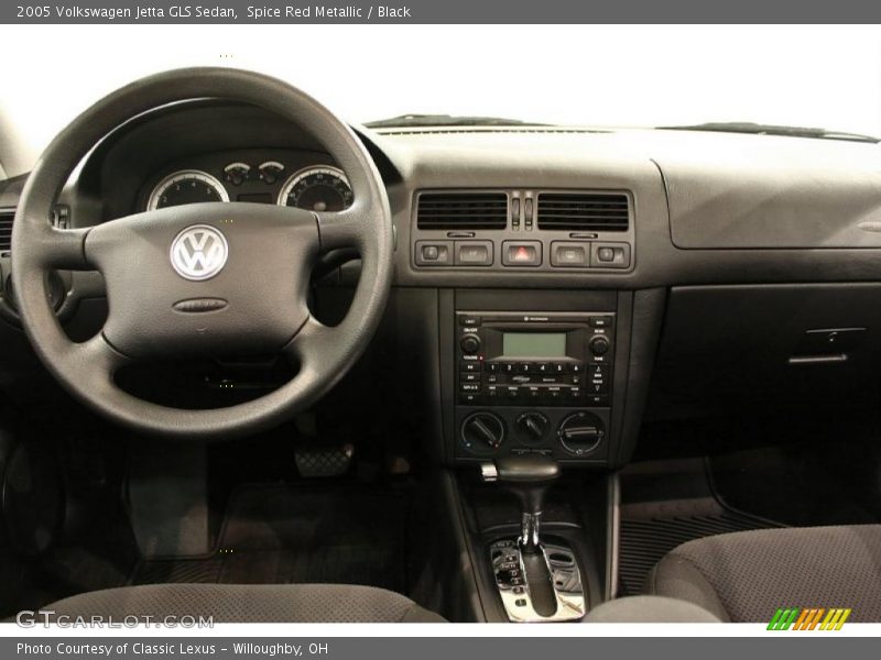 Spice Red Metallic / Black 2005 Volkswagen Jetta GLS Sedan