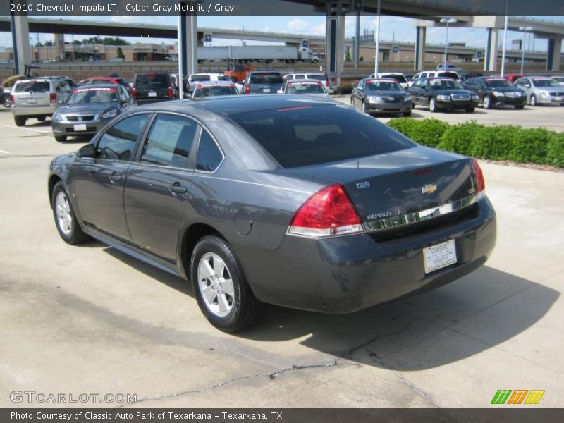 Cyber Gray Metallic / Gray 2010 Chevrolet Impala LT