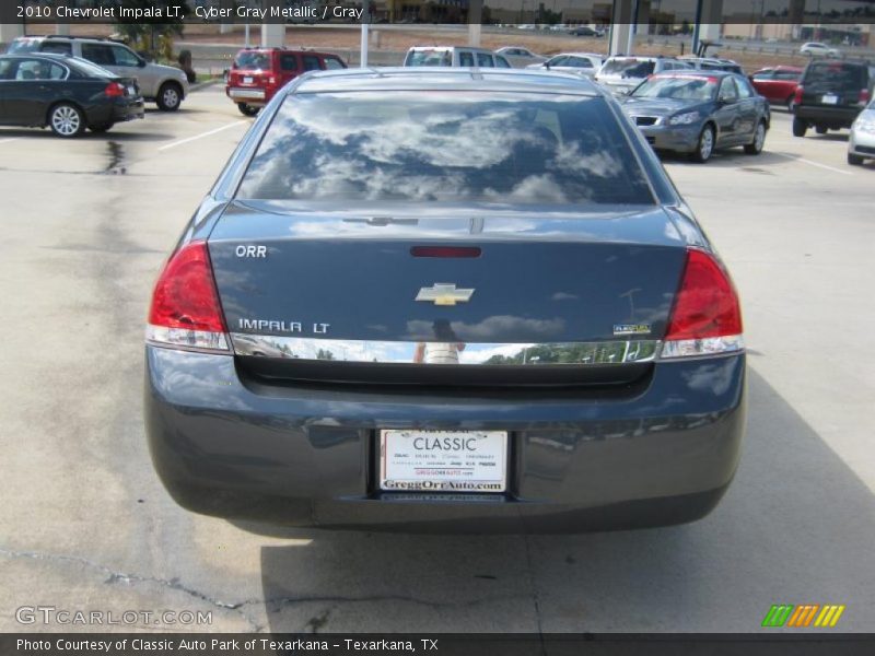 Cyber Gray Metallic / Gray 2010 Chevrolet Impala LT
