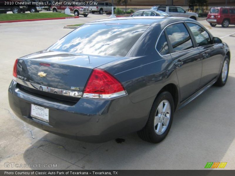Cyber Gray Metallic / Gray 2010 Chevrolet Impala LT