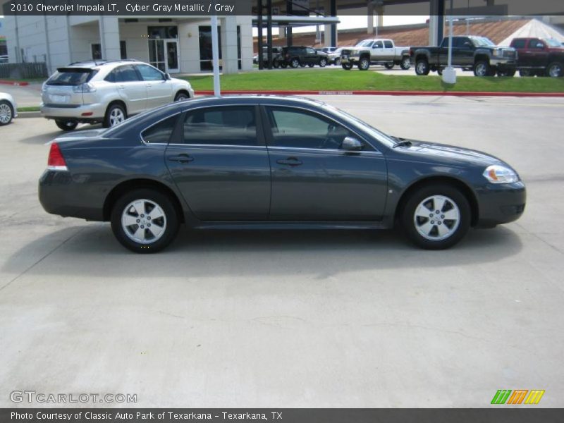 Cyber Gray Metallic / Gray 2010 Chevrolet Impala LT