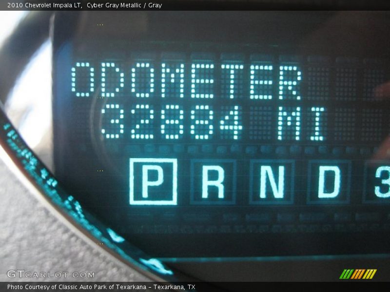 Cyber Gray Metallic / Gray 2010 Chevrolet Impala LT