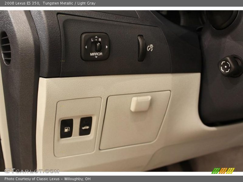 Tungsten Metallic / Light Gray 2008 Lexus ES 350