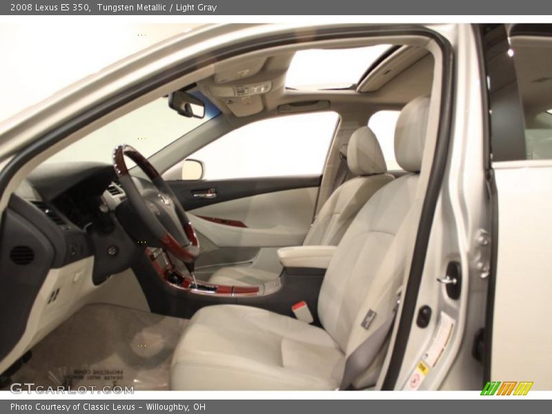 Tungsten Metallic / Light Gray 2008 Lexus ES 350