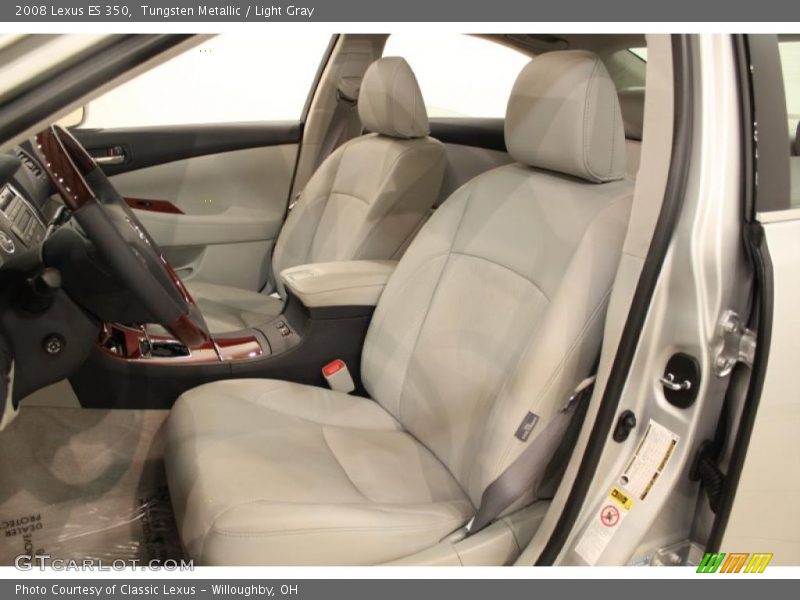 Tungsten Metallic / Light Gray 2008 Lexus ES 350