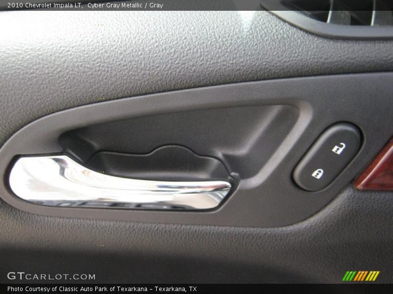 Cyber Gray Metallic / Gray 2010 Chevrolet Impala LT