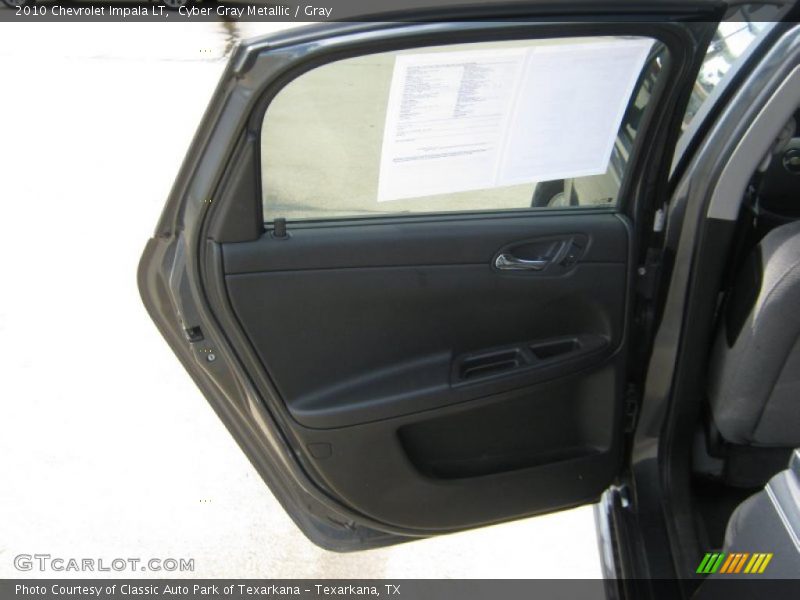 Cyber Gray Metallic / Gray 2010 Chevrolet Impala LT