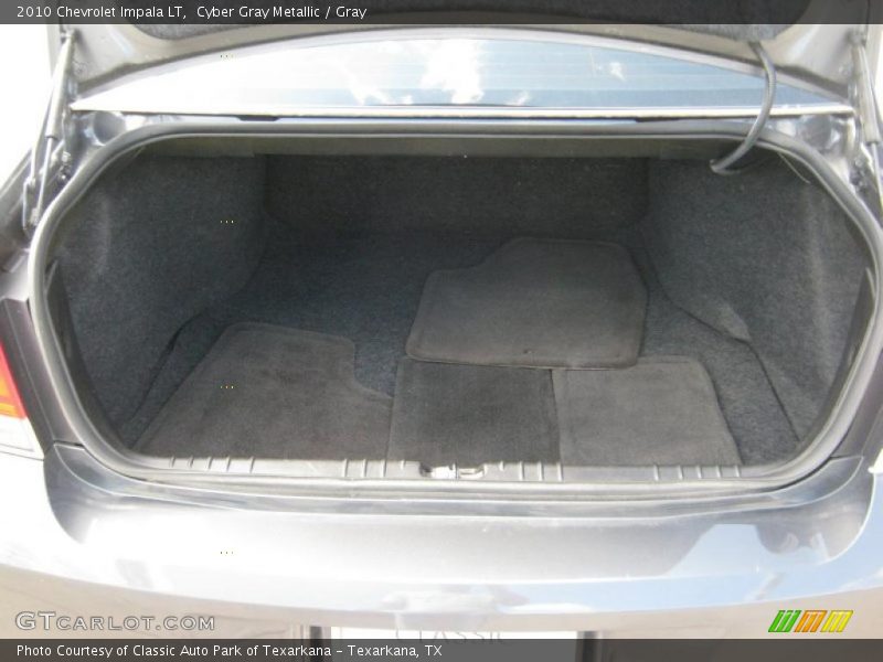 Cyber Gray Metallic / Gray 2010 Chevrolet Impala LT