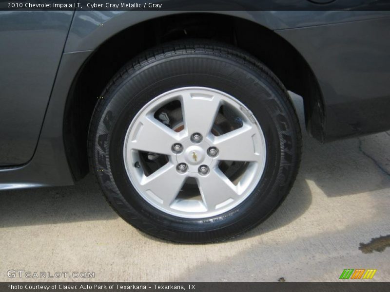 Cyber Gray Metallic / Gray 2010 Chevrolet Impala LT