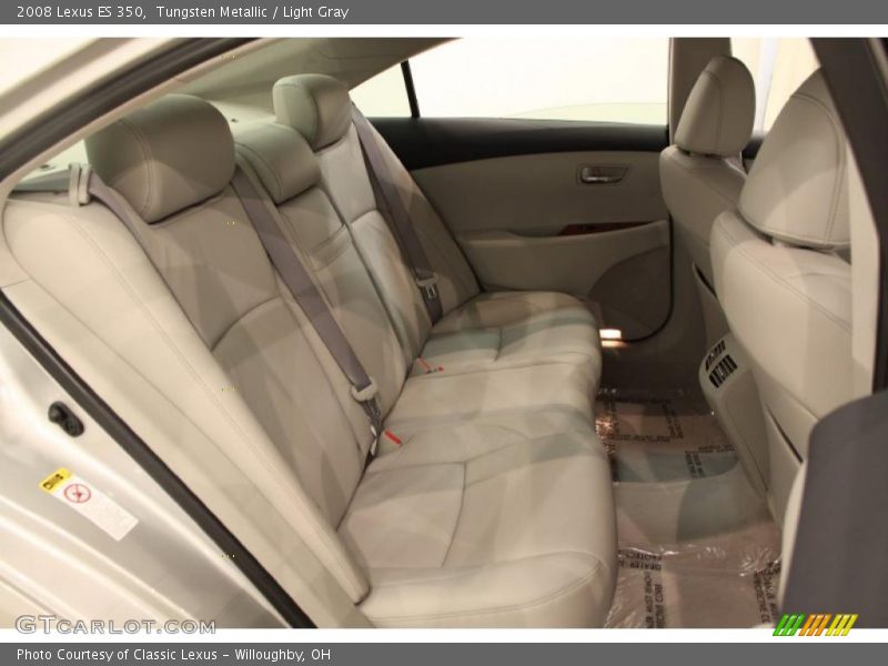 Tungsten Metallic / Light Gray 2008 Lexus ES 350
