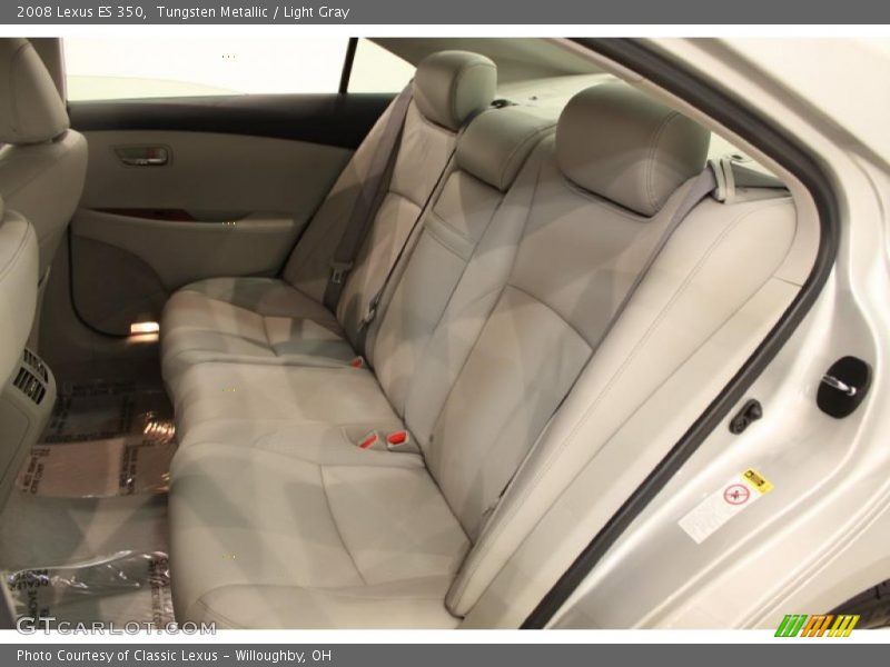 Tungsten Metallic / Light Gray 2008 Lexus ES 350