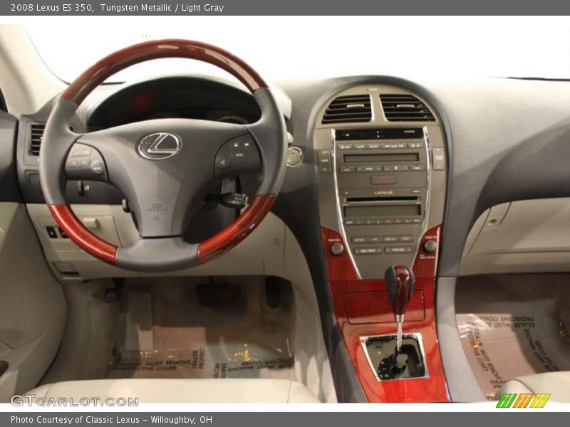 Tungsten Metallic / Light Gray 2008 Lexus ES 350