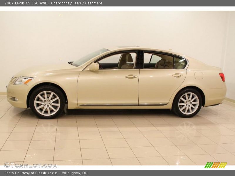 Chardonnay Pearl / Cashmere 2007 Lexus GS 350 AWD