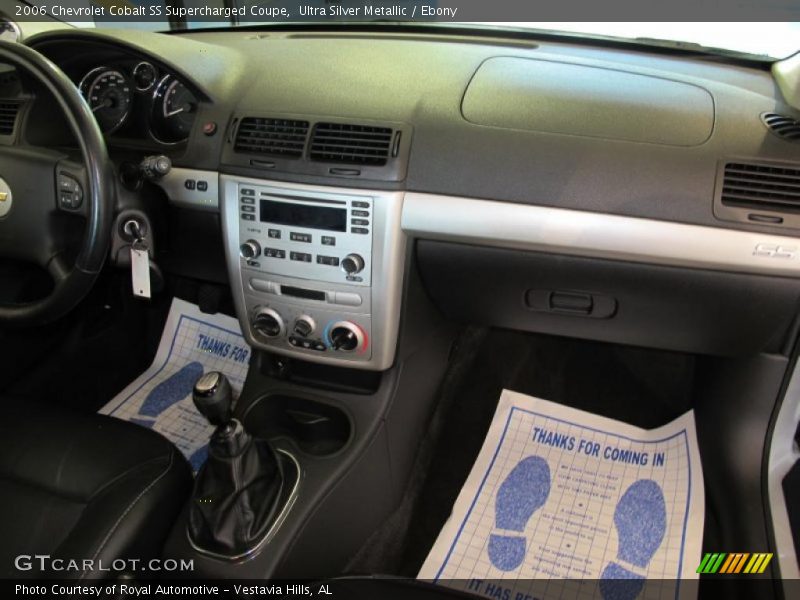 Ultra Silver Metallic / Ebony 2006 Chevrolet Cobalt SS Supercharged Coupe