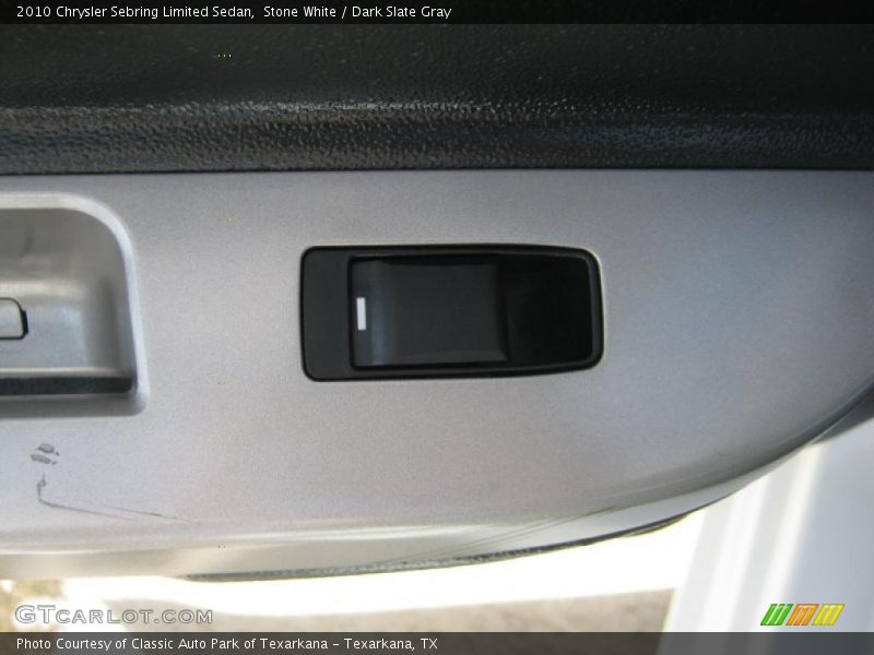 Stone White / Dark Slate Gray 2010 Chrysler Sebring Limited Sedan