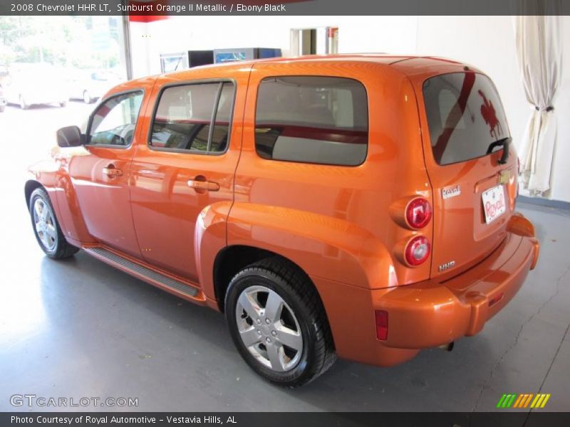 Sunburst Orange II Metallic / Ebony Black 2008 Chevrolet HHR LT