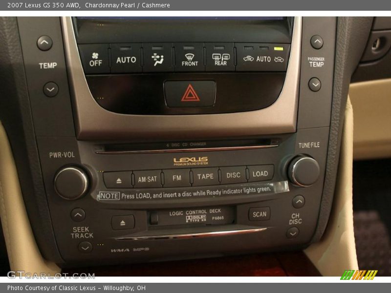 Chardonnay Pearl / Cashmere 2007 Lexus GS 350 AWD