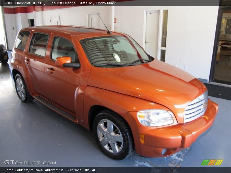 Sunburst Orange II Metallic / Ebony Black 2008 Chevrolet HHR LT