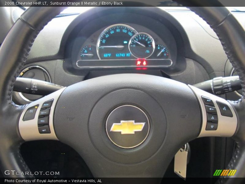 Sunburst Orange II Metallic / Ebony Black 2008 Chevrolet HHR LT