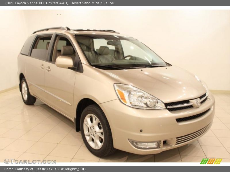 Desert Sand Mica / Taupe 2005 Toyota Sienna XLE Limited AWD