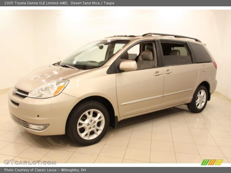 Desert Sand Mica / Taupe 2005 Toyota Sienna XLE Limited AWD