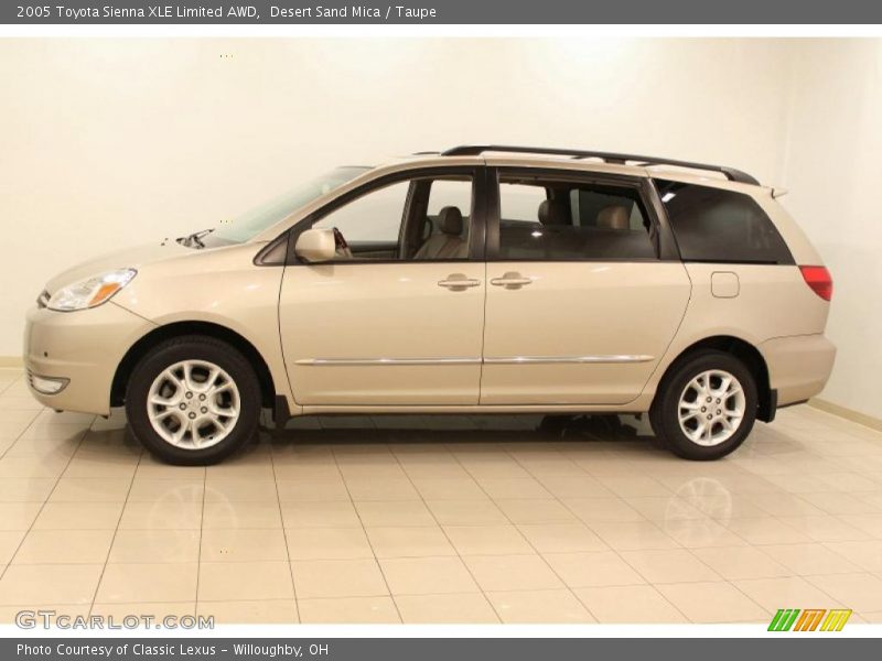 Desert Sand Mica / Taupe 2005 Toyota Sienna XLE Limited AWD