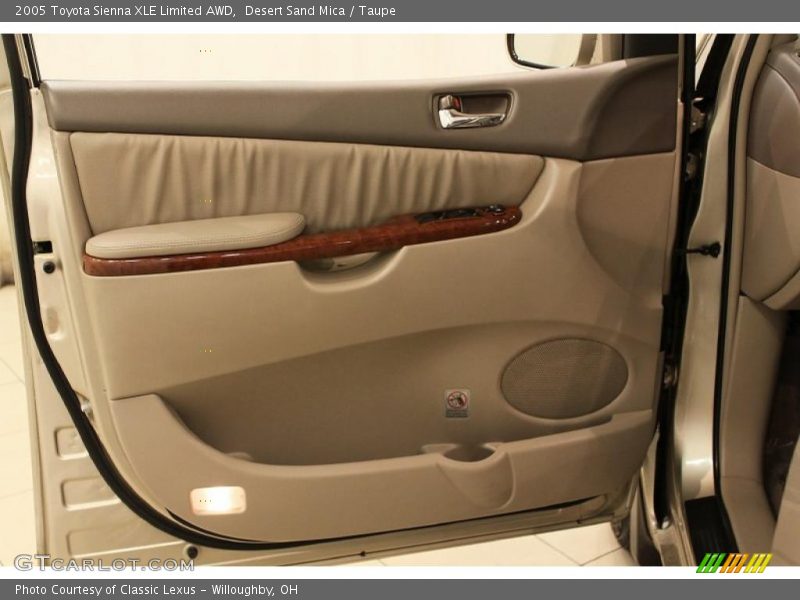 Desert Sand Mica / Taupe 2005 Toyota Sienna XLE Limited AWD