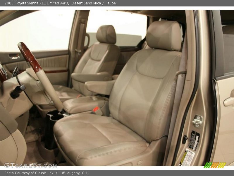 Desert Sand Mica / Taupe 2005 Toyota Sienna XLE Limited AWD