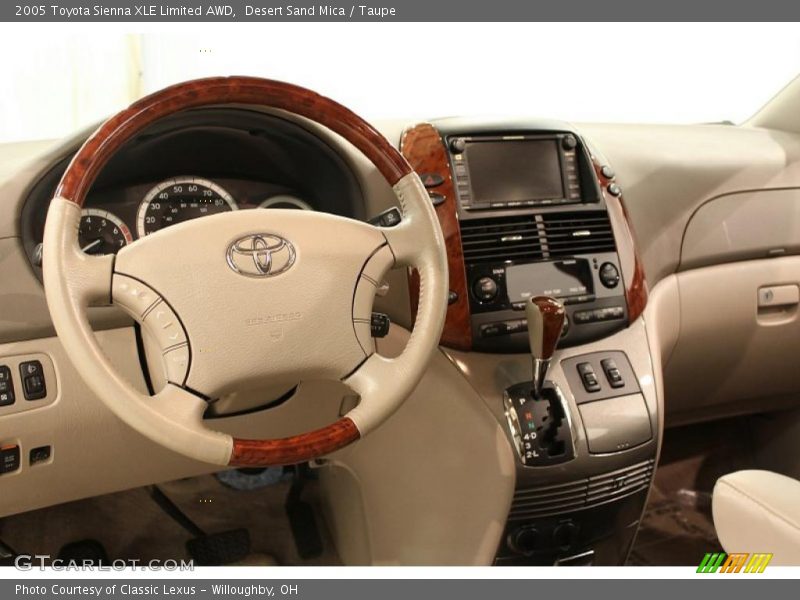 Desert Sand Mica / Taupe 2005 Toyota Sienna XLE Limited AWD
