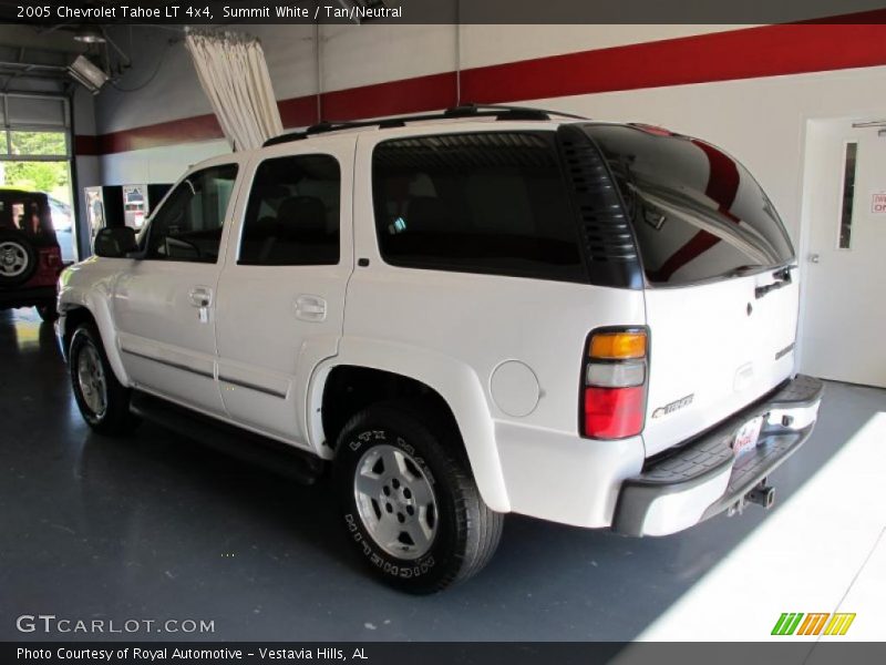 Summit White / Tan/Neutral 2005 Chevrolet Tahoe LT 4x4