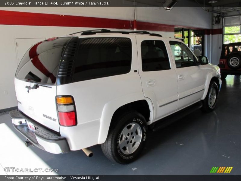 Summit White / Tan/Neutral 2005 Chevrolet Tahoe LT 4x4