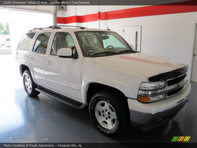Summit White / Tan/Neutral 2005 Chevrolet Tahoe LT 4x4