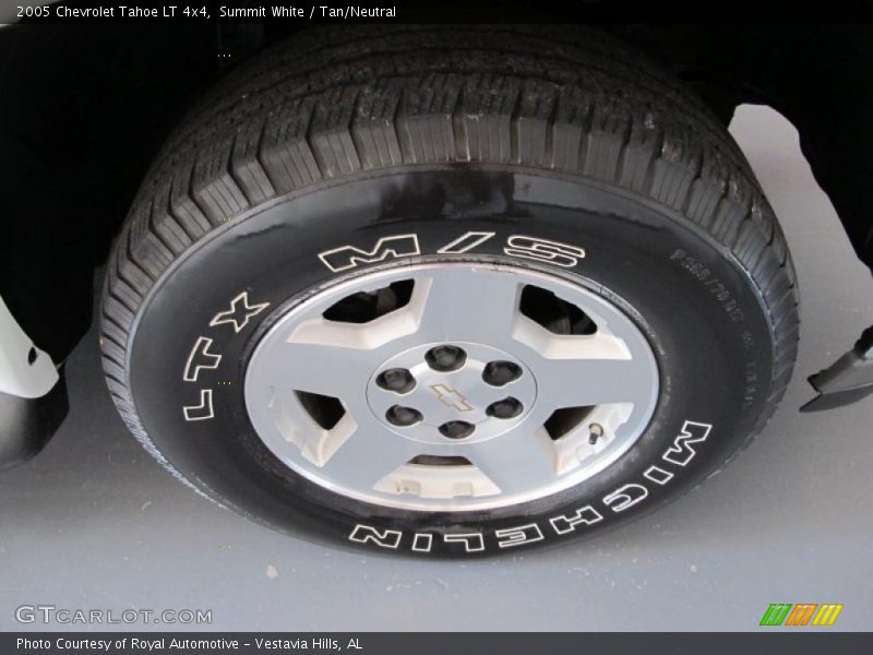 Summit White / Tan/Neutral 2005 Chevrolet Tahoe LT 4x4