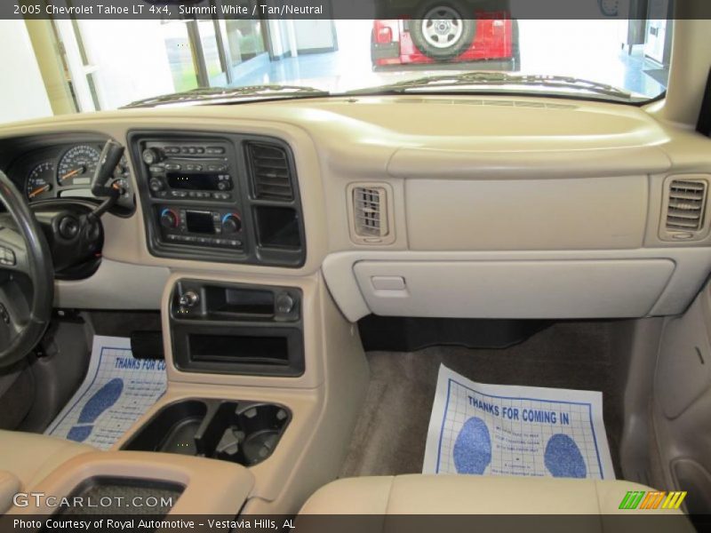 Summit White / Tan/Neutral 2005 Chevrolet Tahoe LT 4x4