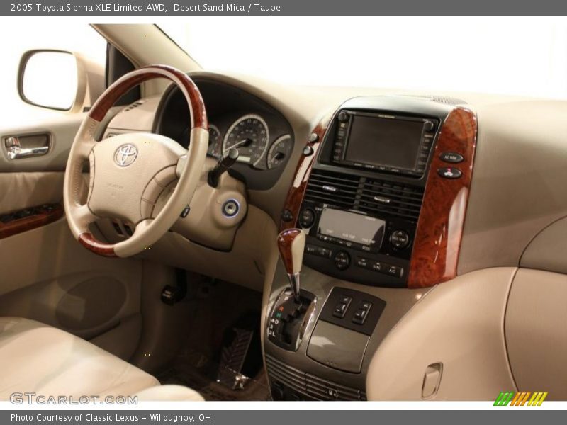 Desert Sand Mica / Taupe 2005 Toyota Sienna XLE Limited AWD