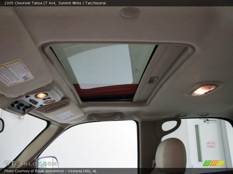 Summit White / Tan/Neutral 2005 Chevrolet Tahoe LT 4x4