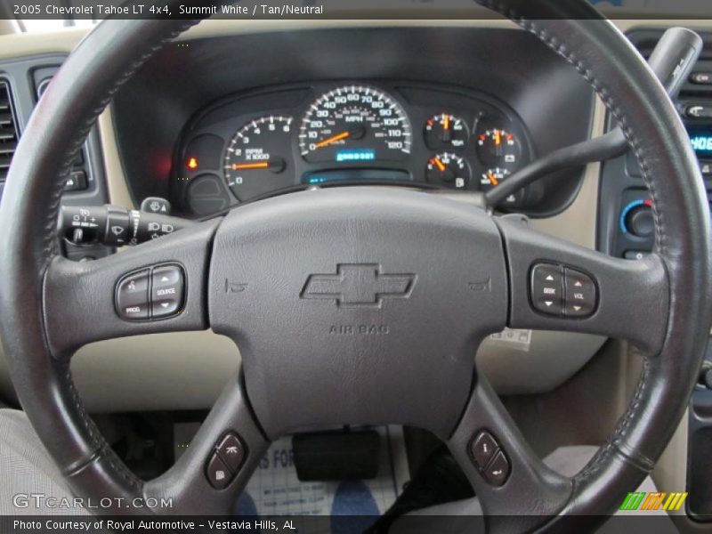 Summit White / Tan/Neutral 2005 Chevrolet Tahoe LT 4x4