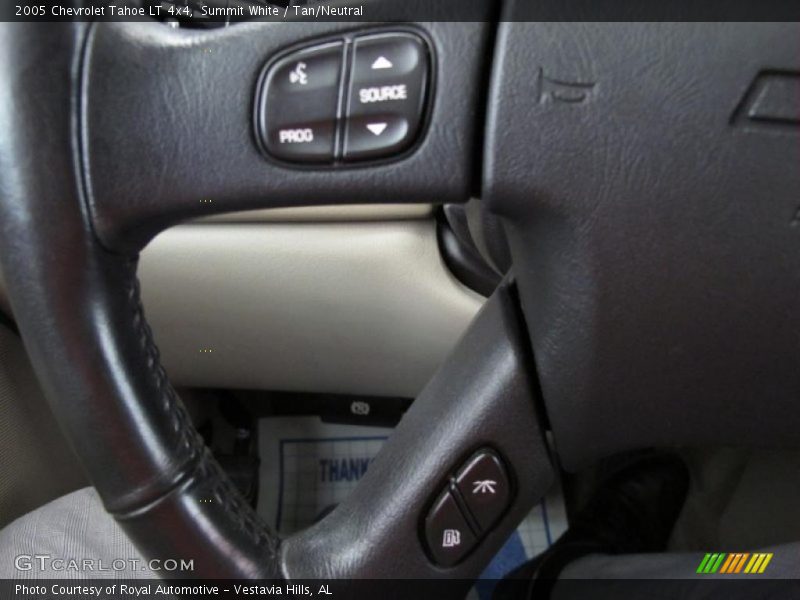 Summit White / Tan/Neutral 2005 Chevrolet Tahoe LT 4x4