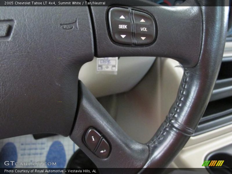 Summit White / Tan/Neutral 2005 Chevrolet Tahoe LT 4x4