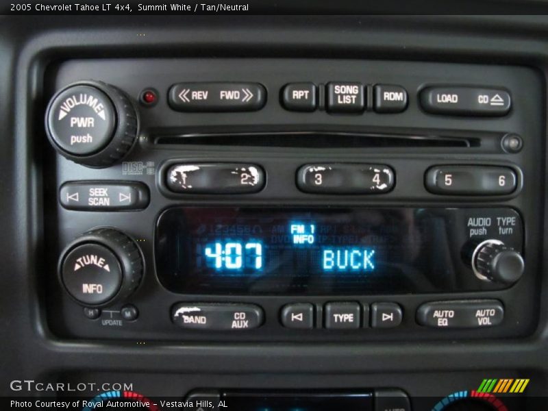 Summit White / Tan/Neutral 2005 Chevrolet Tahoe LT 4x4